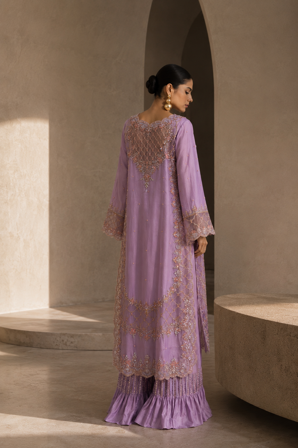Lilac Veil - Ahsan Nazir Occasion