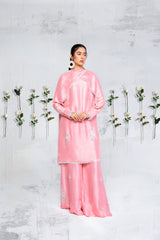 Pink silk elegance