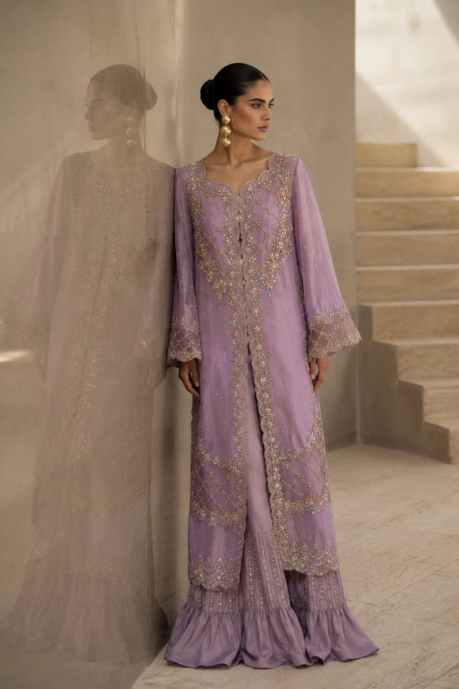 Lilac Veil - Ahsan Nazir Occasion