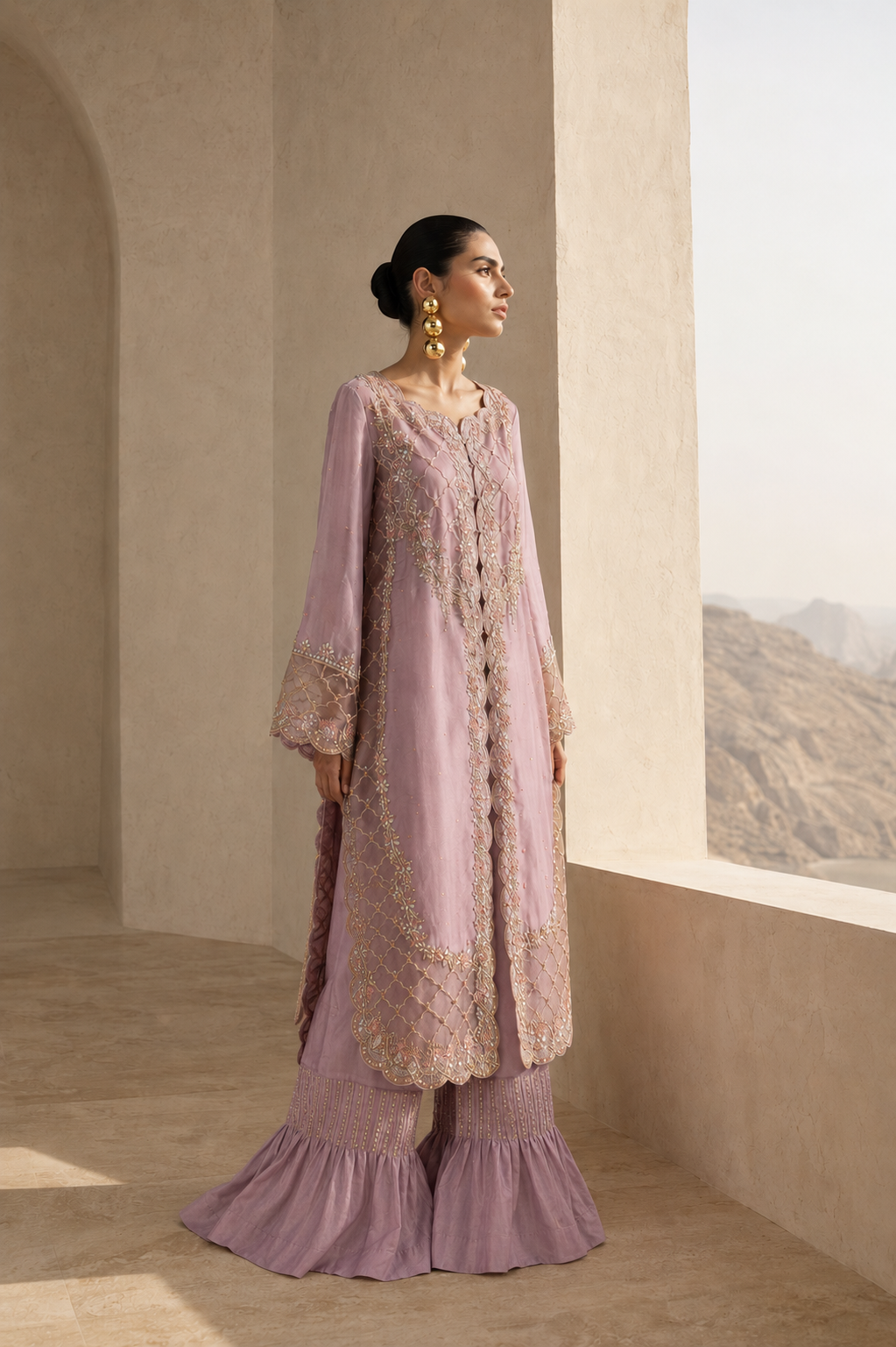 Lilac Veil - Ahsan Nazir Occasion