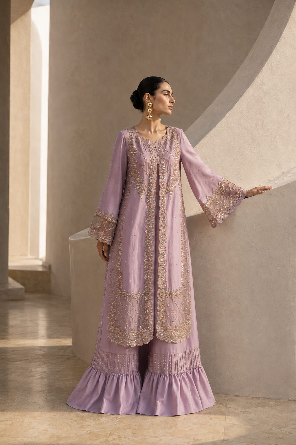 Lilac Veil - Ahsan Nazir Occasion