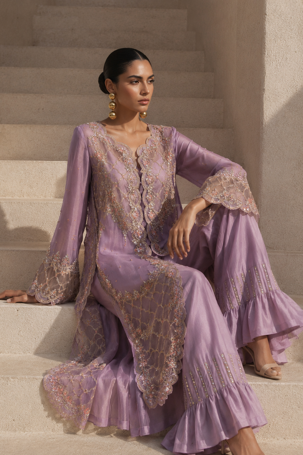 Lilac Veil - Ahsan Nazir Occasion