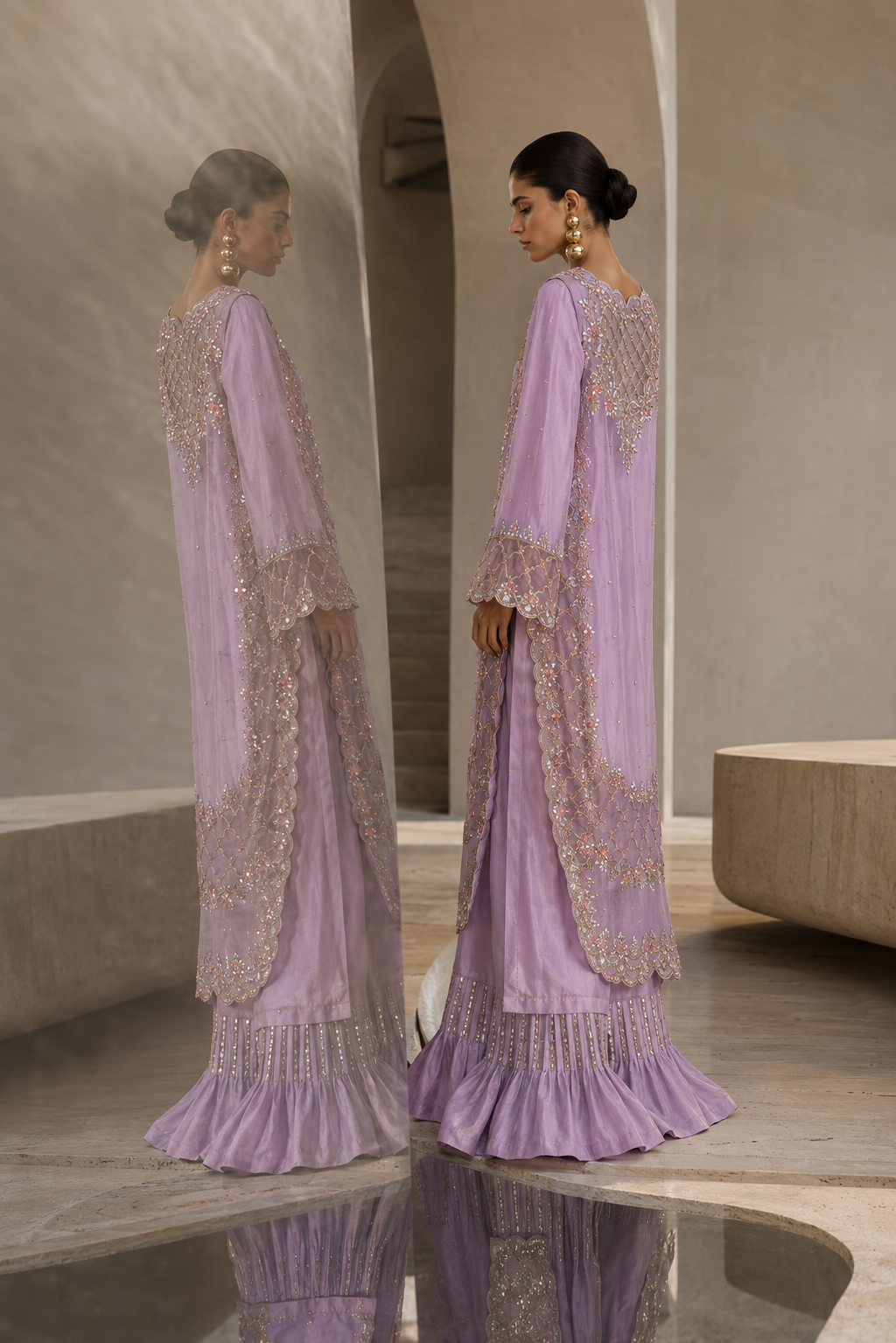 Lilac Veil - Ahsan Nazir Occasion
