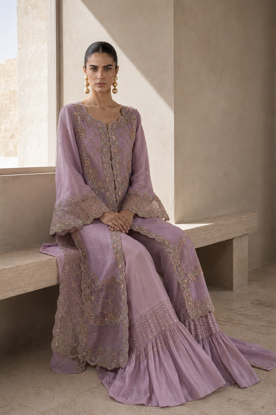 Lilac Veil - Ahsan Nazir Occasion