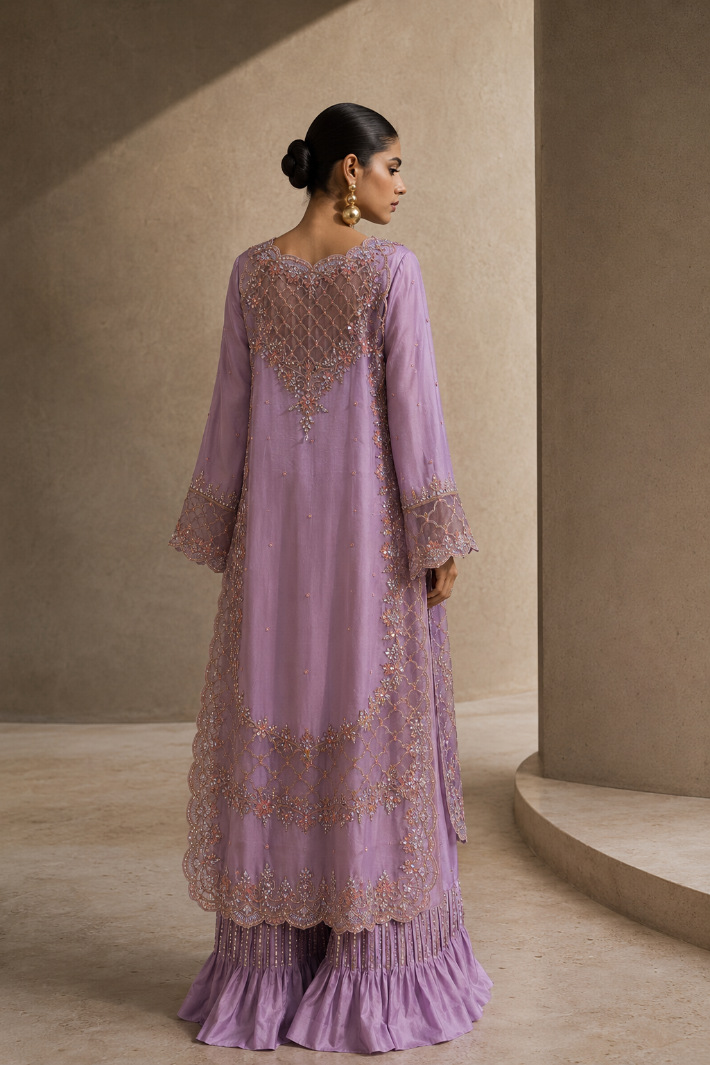 Lilac Veil - Ahsan Nazir Occasion